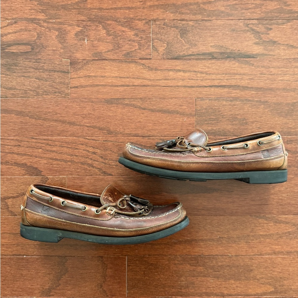 Sperry Two-Tone Leather Loafers